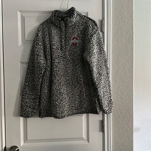 Fuzzy Ohio state jacket